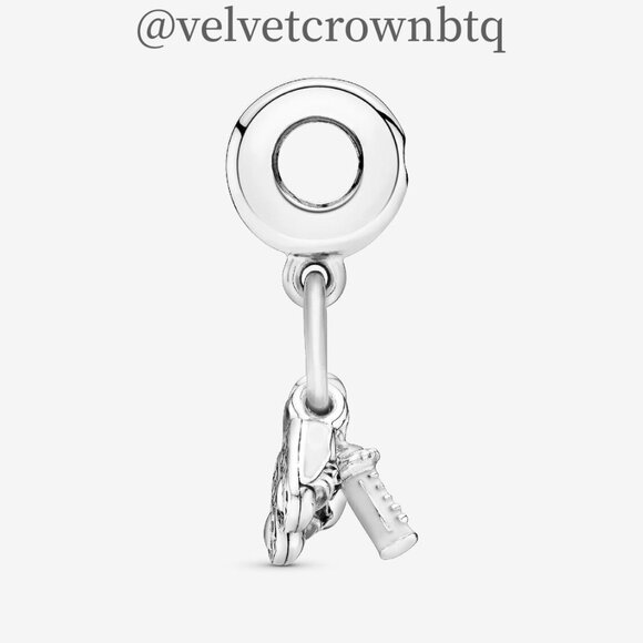 Pandora Baby Bottle & Shoes Dangle Charm - Picture 3 of 6